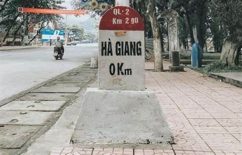 March 26 Square in Ha Giang city in front of Km 0